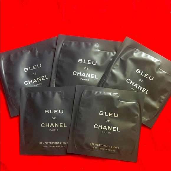 CHANEL Other - CHANEL Bleu De Chanel Cleansing Gel Packets set of 5